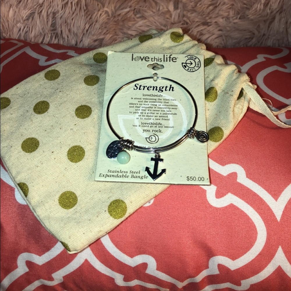 NWT stainless steel expandable bracelet